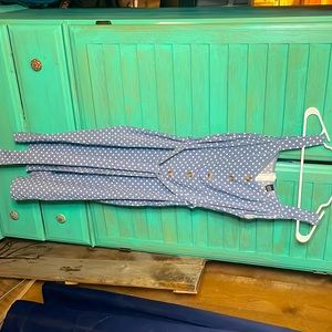 Poke a dot blue dress